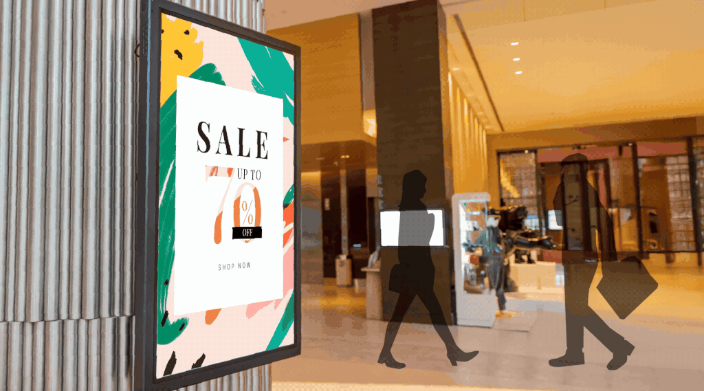 デジタルサイネージのデザイン事例を紹介！コンテンツの作り方を種類別に解説　商業施設・百貨店