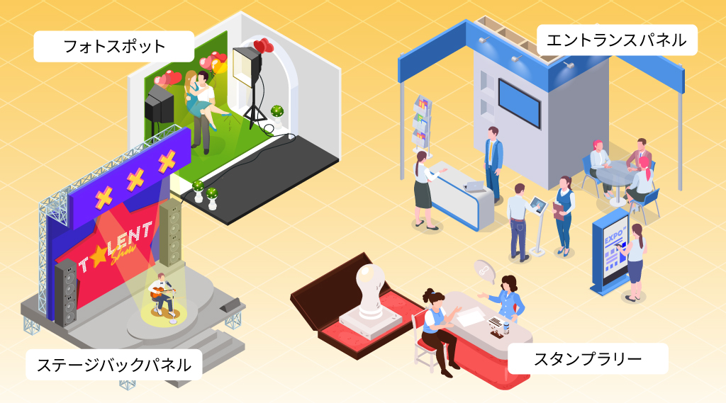 成果につながる！展示会パネルのデザイン事例
